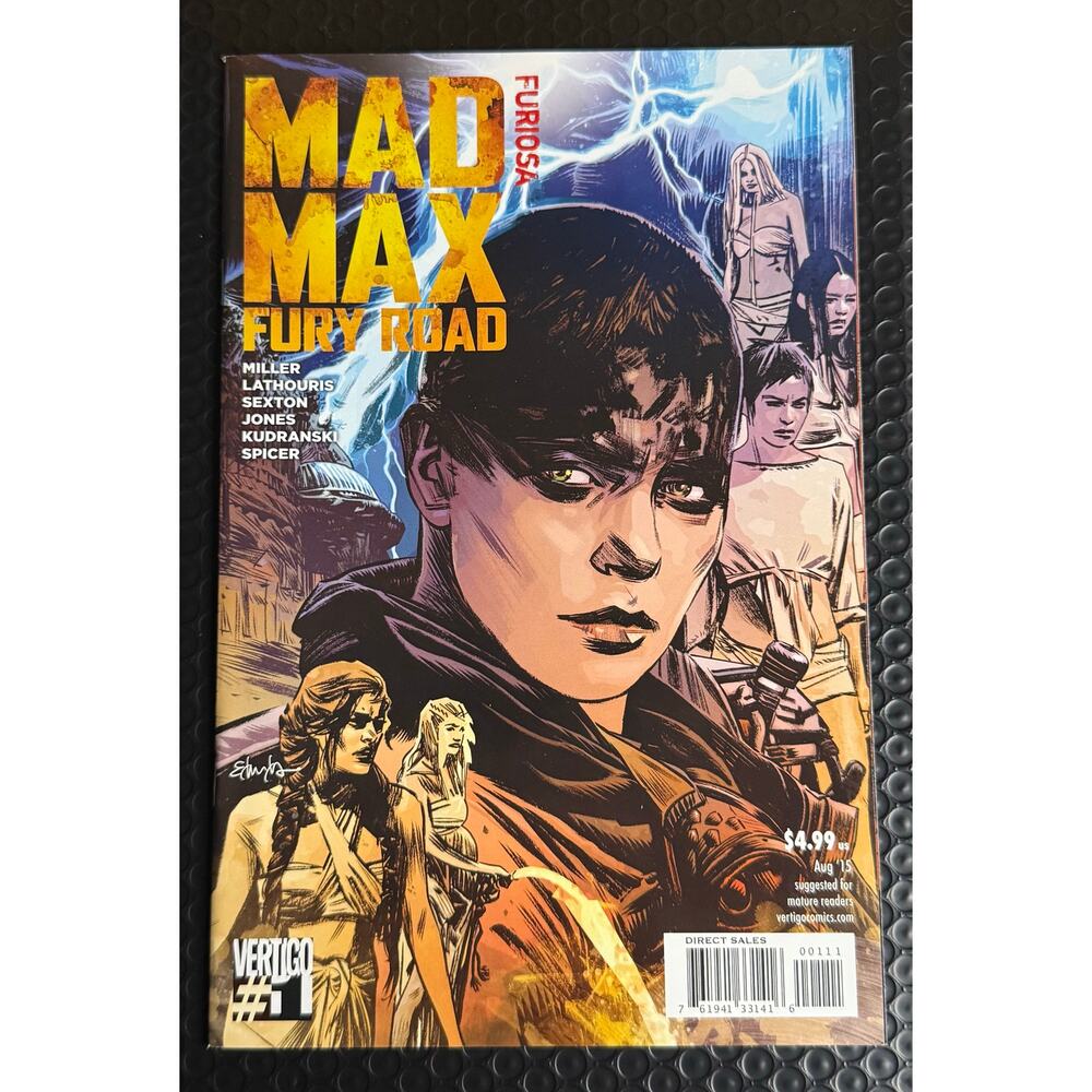 Mad Max Fury Road: Furiosa #1 Vertigo 2015 1st Print Comic Book Charlize Variant